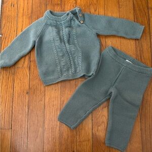 Carter's Little Planet Organic Knit Sweater set